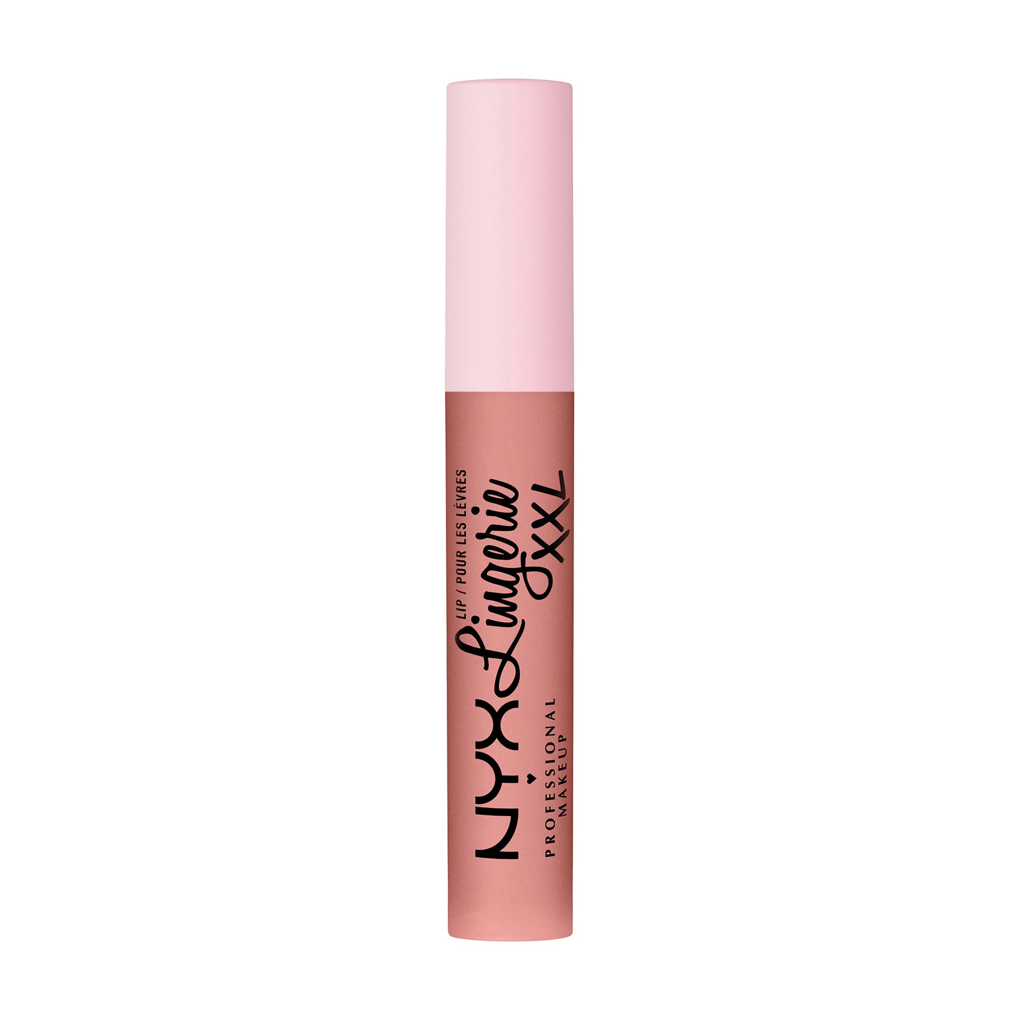 Уцінка! Рідка матова помада для губ NYX Professional Makeup Lip Lingerie XXL Matte Liquid Lipstick 01 Undress'd, 4 мл